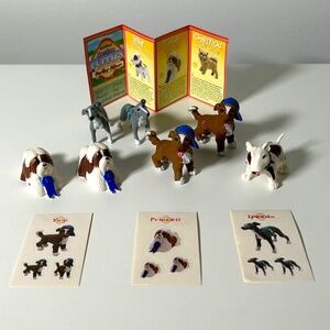 Vintage 90s Topps Precious Puppies #7, 8, 10, 11 (OA2)